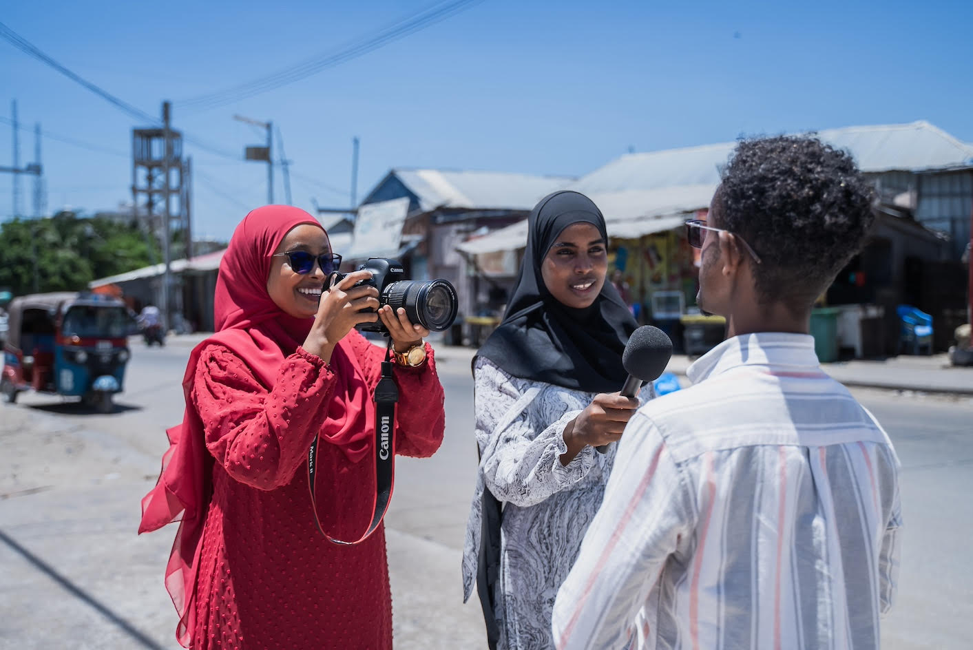 Somaliaâ€™s only all-women media team wins global freedom of expression award