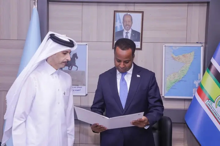 Somalia and Qatar Discuss Strengthening Bilateral Relations and Cooperation