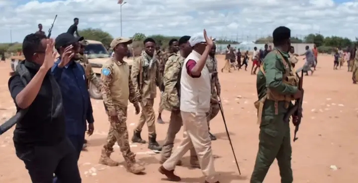 NISA Chief Visits Moqokori to Boost Troop Morale Amid Ongoing Anti-Terror Operations