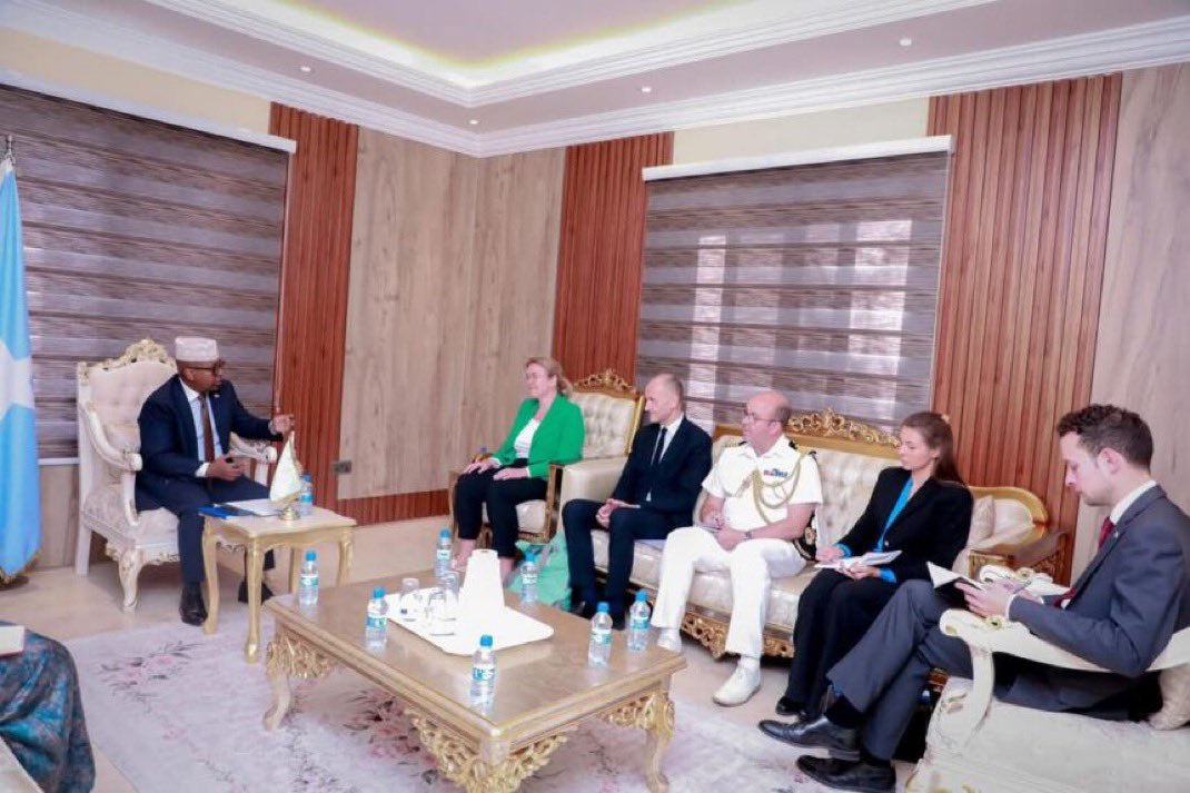 Somalia and UK discuss enhancing Defence Partnership
