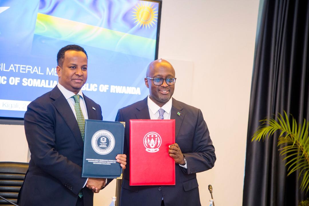 Somalia, Rwanda sign pact to strengthen bilateral cooperation