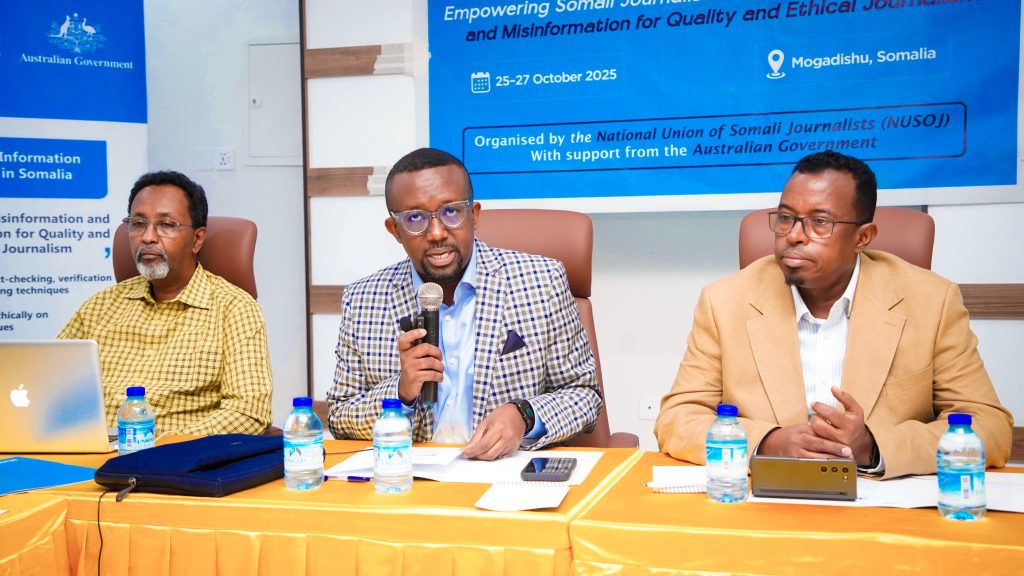 So​malia Laun‍ches Training for Journalists to Combat Misinformation and Fake News⁠