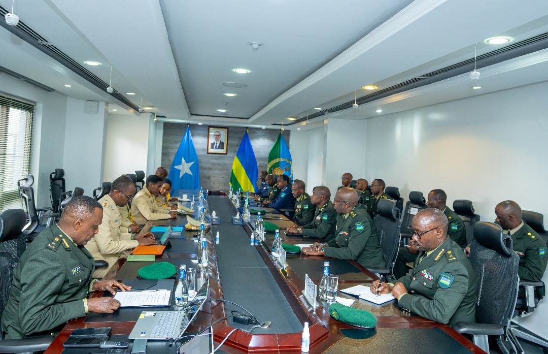 Somalia and Rwanda Strengthen Bilateral Defense Cooperation