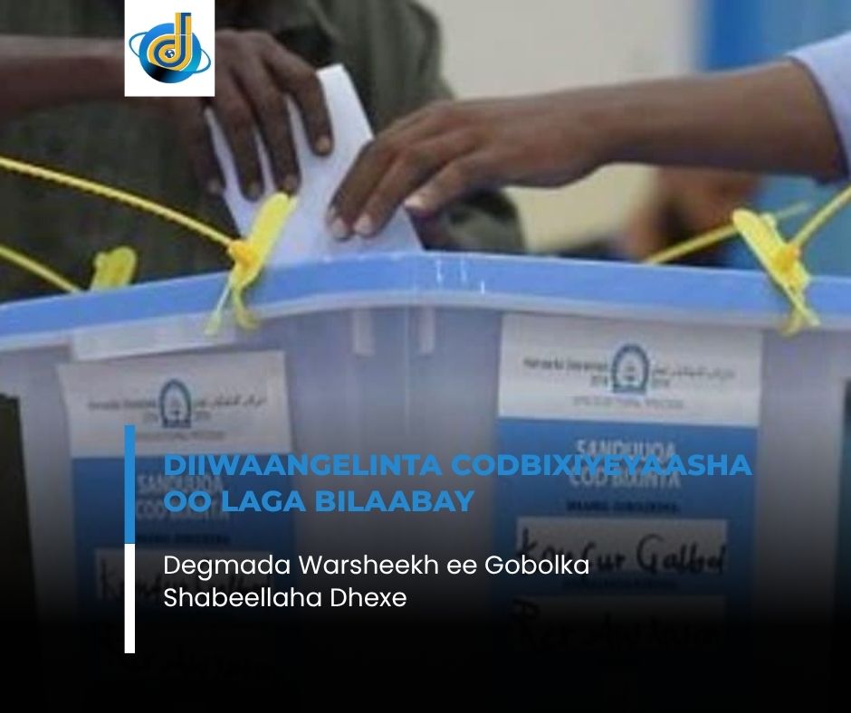 Diiwaangelinta Codbixiyeyaasha oo laga bilaabay Degmada Warsheekh ee Gobolka Shabeellaha Dhexe