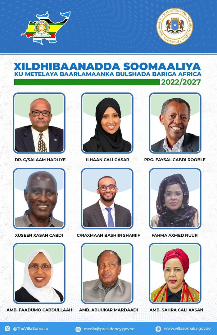 Somalia Elects Nine Representatives to East African Legislative Assembly
