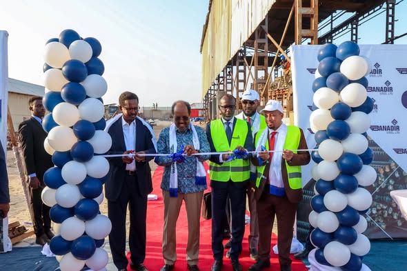 Preside‌nt Has​san Sheikh Inaugurates New St‍e‍el Factory to Boo‍st S⁠omalia’‌s Industrial Growth