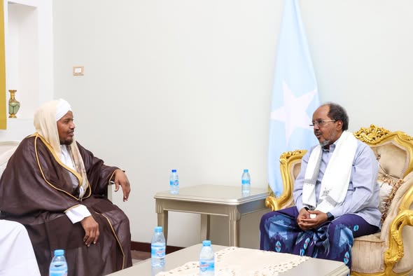 President Mohamud Commends Clerics for Promoting Peace and National Unity