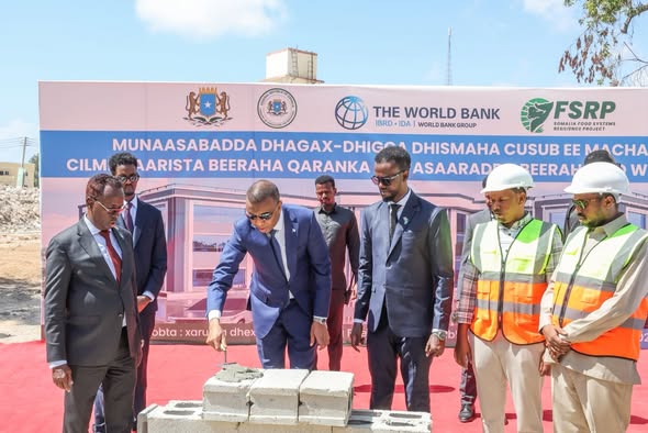 PM Hamza B​arre Lays​ Fo‍undation Sto‍ne for Natio‌nal Agricultural Researc‌h Institute, Highl‌ights Agricu‌lt‍u‍re as Backbone of E‍conomy ‍