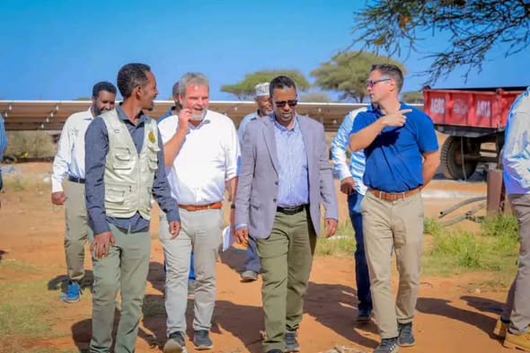 Somaliland Development Fund (SDF) delegation visits Aroori Livestock Research Center