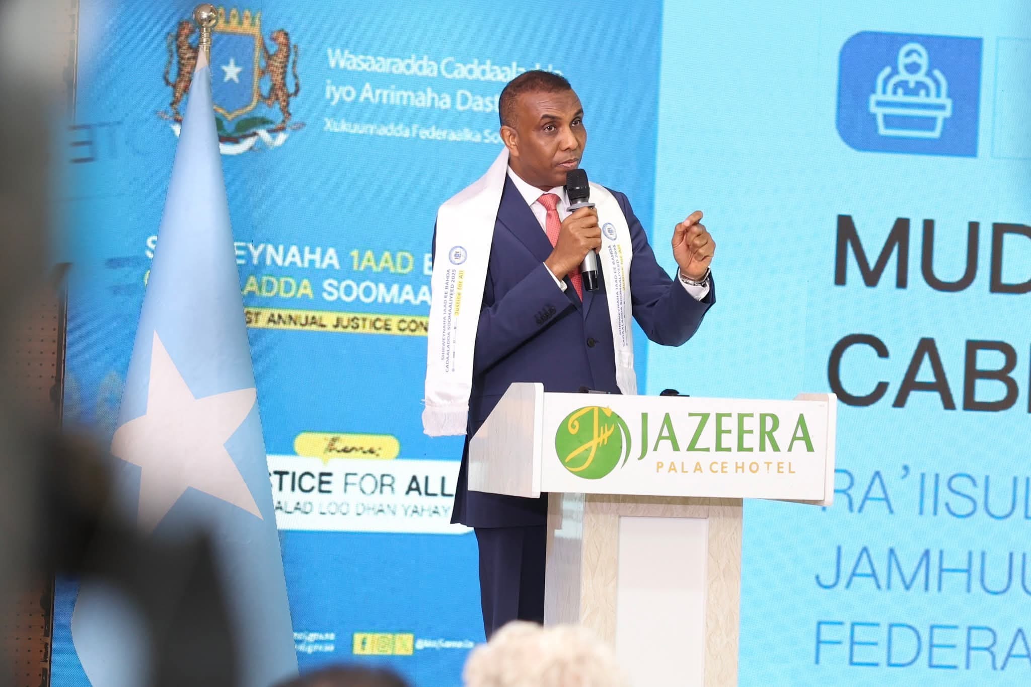 Somalia’s prime minister opens first national justice forum to strengthen rule of law