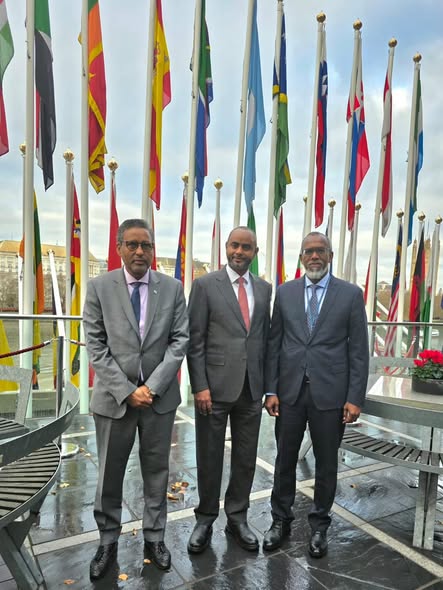 Somalia’s minister of ports attends 34th IMO assembly in London