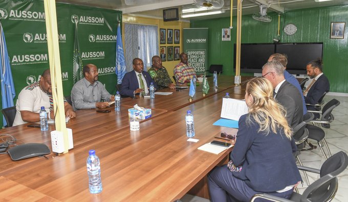 Africa Union deputy envoy meets high-level German delegation in Mogadishu
