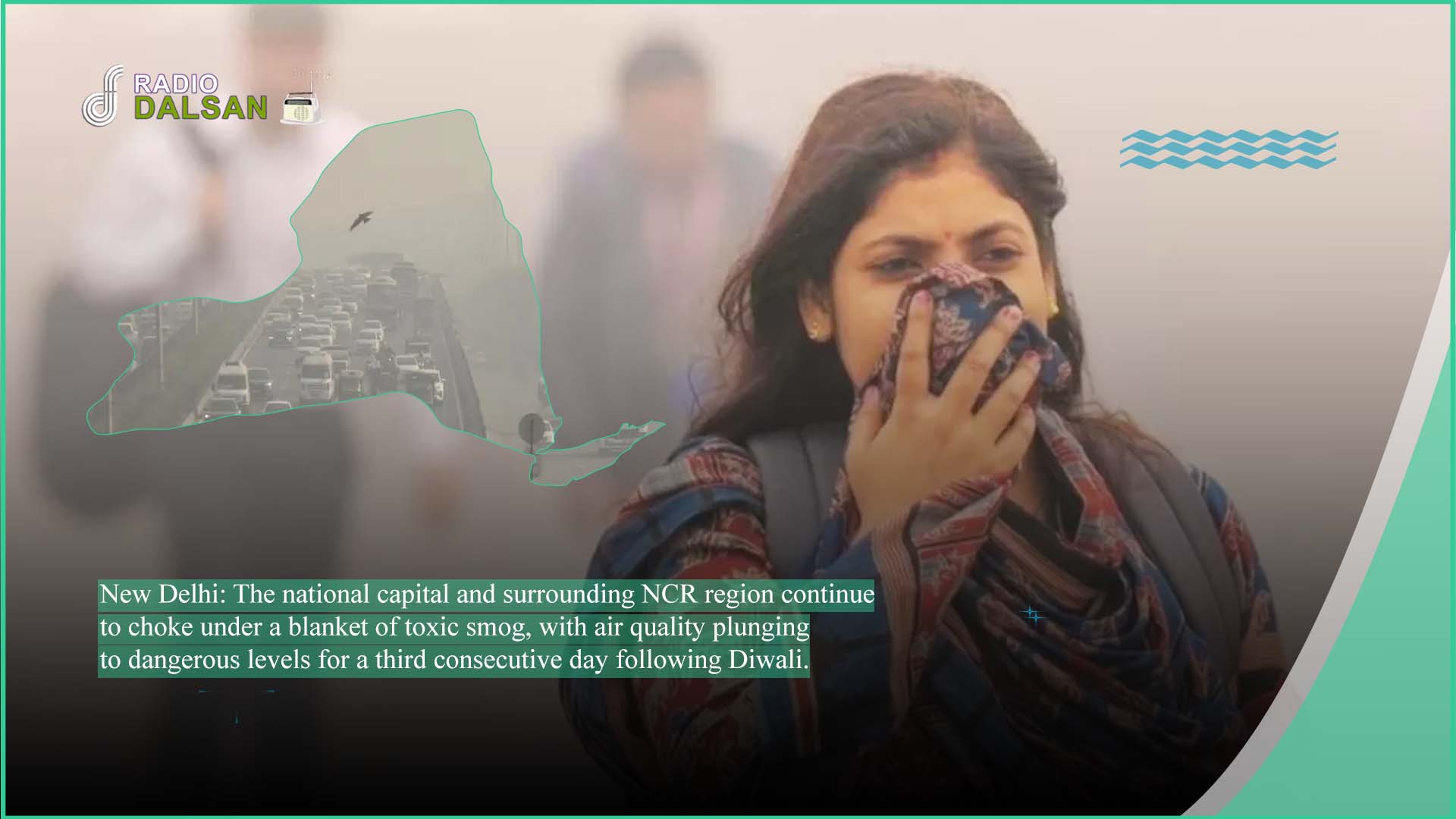 Delhi Wrapped in Toxic Smog: Visibility Falls, AQI Reaches ‘Severe’ Levels Across NCR