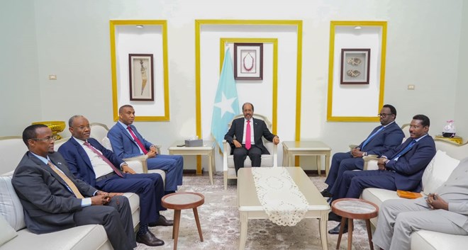 MW Xasan Sheekh oo la filayo inuu madaxda dowlad-goboleedyada kala hadlo aqoonsiga Israa’iil ee Somaliland