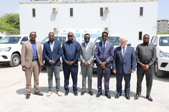 UNDP Donates Security Vehicles to Strengthen Policing Capacity Across Somalia