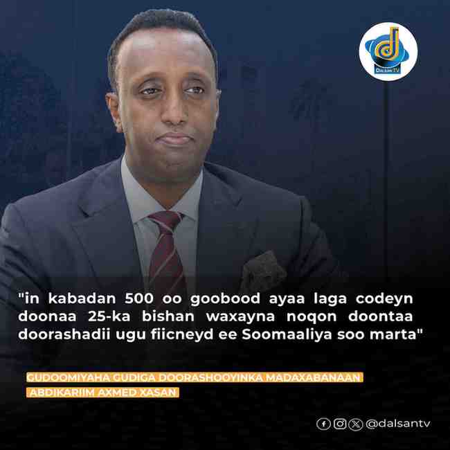 Somalia’s Electoral Chief Promises “Most Transparent Election Ever”