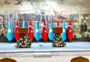 Xasan Sheekh iyo Erdoğan oo Istanbul ku xoojinaya difaaca madax-bannaanida Soomaaliya iyo iskaashiga istiraatiijiga ah