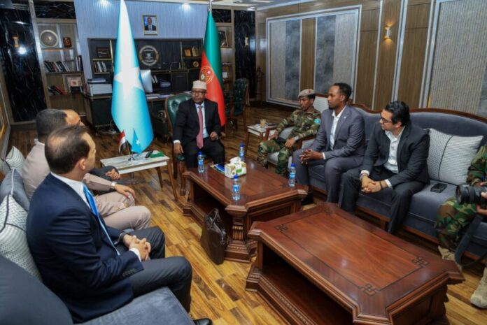 Somali Defence minister meets Egyptian envoy to eeepen military collaboration