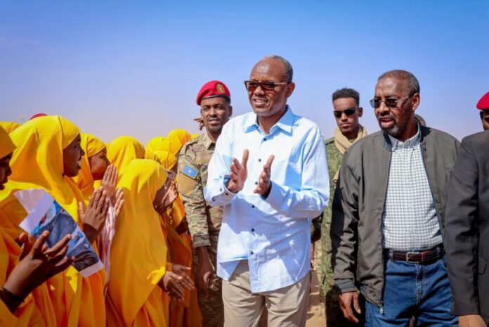 President Laftagareen visits Hudur to review security and development initiatives in Bakool Region