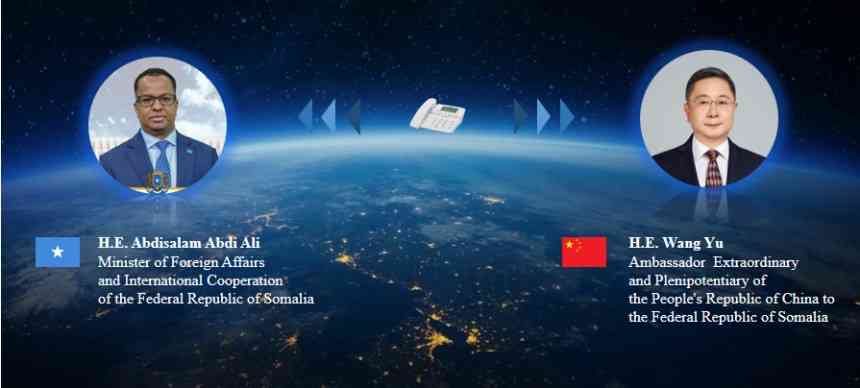 China Reaffirms Firm Support for Somalia’s Sovereignty, Rejects Secessionism