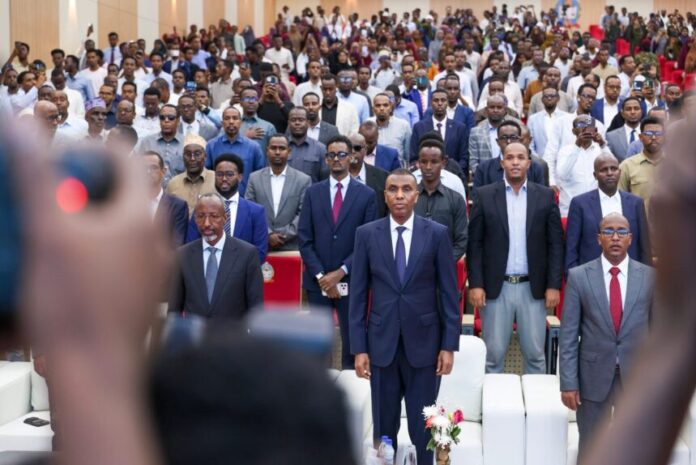 Somalia’s Prime Minister inaugurates Prof. Shariif Salah Theatre at Somali National University