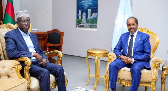 Somali President, Former Leader Discuss National Unity and Political Dialogue