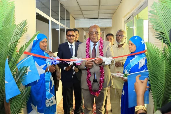 Somalia’s Minister of Information Inaugurates Radio Mogadishu Studio Modernization Project