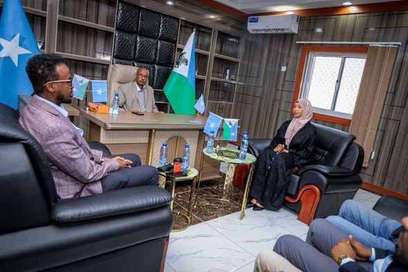 Galmudug Deputy Speaker visits the Parliament of North Eastern Somalia to strengthen inter-parliamentary cooperation.
