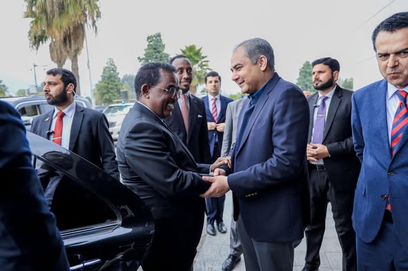 Somalia and Pakistan strengthen cooperation on security and internal affairs.