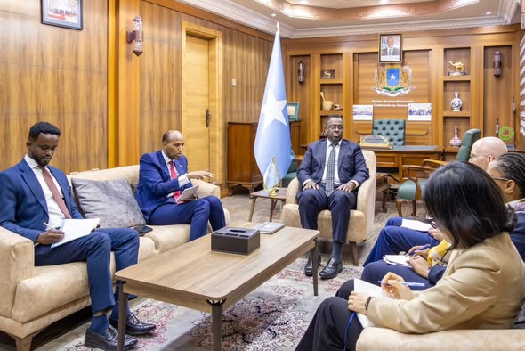 Somalia’s minister of justice meets un special representative to discuss justice and constitutional reforms