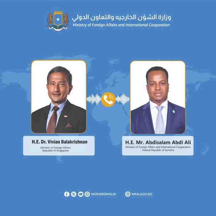 Somalia, Singapore Foreign Ministers Discuss Ties: What You Need to Know
