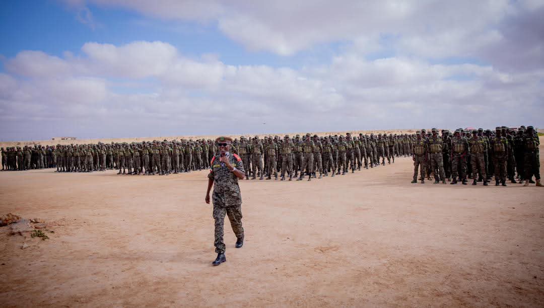 Somaliland oo Ciidamo Cusub ku Soo Bandhigtay Gobolka Sool