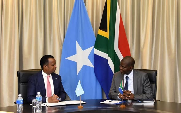 Somalia and South Africa agree to expand cooperation in trade, education, and health