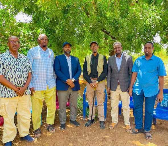 Jubbaland Vice President welcomes ministers to Gedo to assess drought conditions.