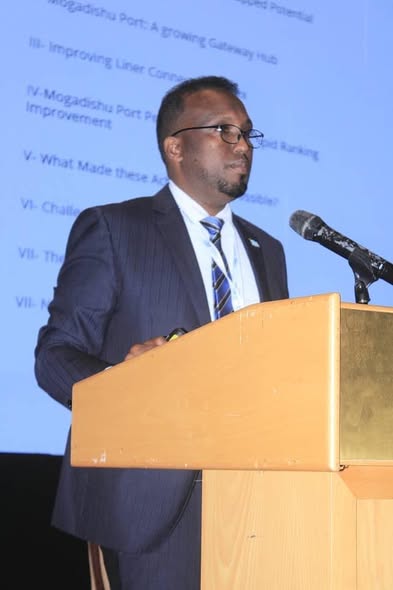 Mogadishu port deputy manager attends intermodal Africa conference in Djibouti