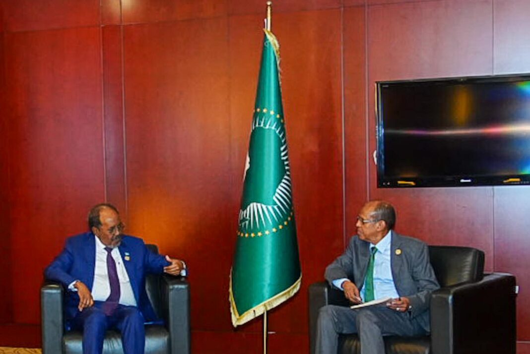 Somalia and the African Union strengthen cooperation during high-level talks in Addis Ababa.