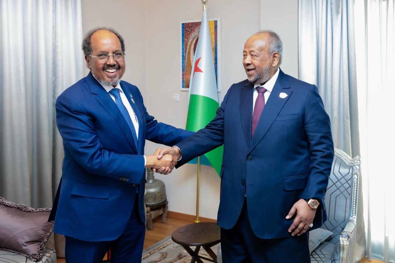 MW Xasan Sheekh oo Itoobiya kula Kulmay Madaxda Afrika