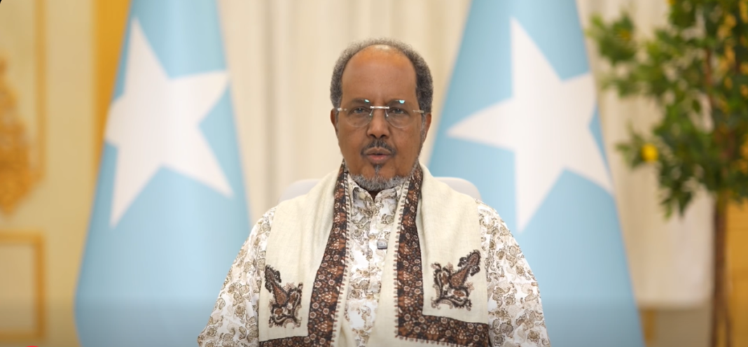 President Hassan Sheikh announces amnesty offer to Al-Shabaab members during Ramadan address.