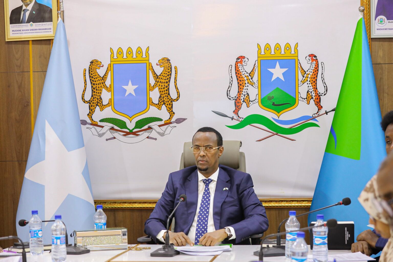 Hirshabelle cabinet convenes to tackle severe drought and security challenges.