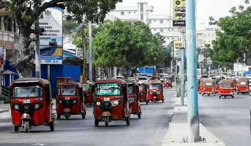 Fuel shortages, price surge ground Mogadishu's tuk-tuks, stranding thousands of families
