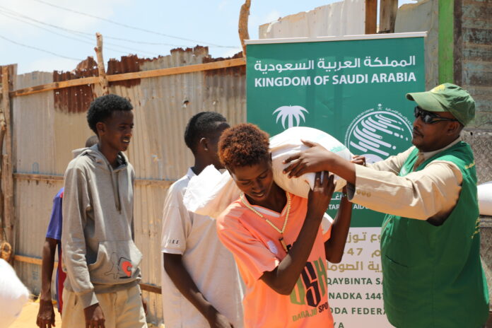 King Salman Humanitarian Aid and Relief Center and Al-Mahasin Foundation Launch 2026 Zakatul Fitr Project in Banaadir region