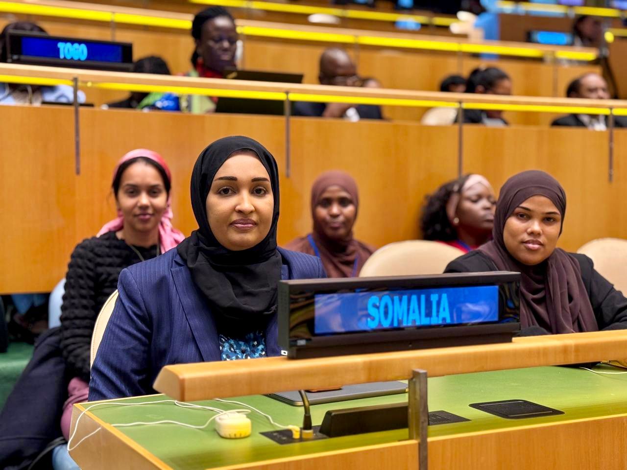 Wafdi ka socda Dowladda Federaalka Soomaaliya oo ka qeybgalay shir caalami ah oo ka dhacay New York