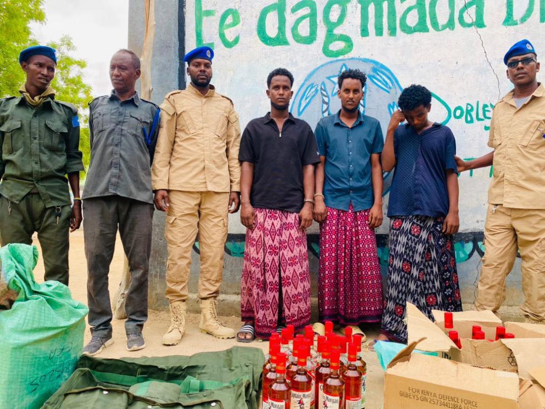 Jubaland police seize drugs, detain suspects in Dhoobley