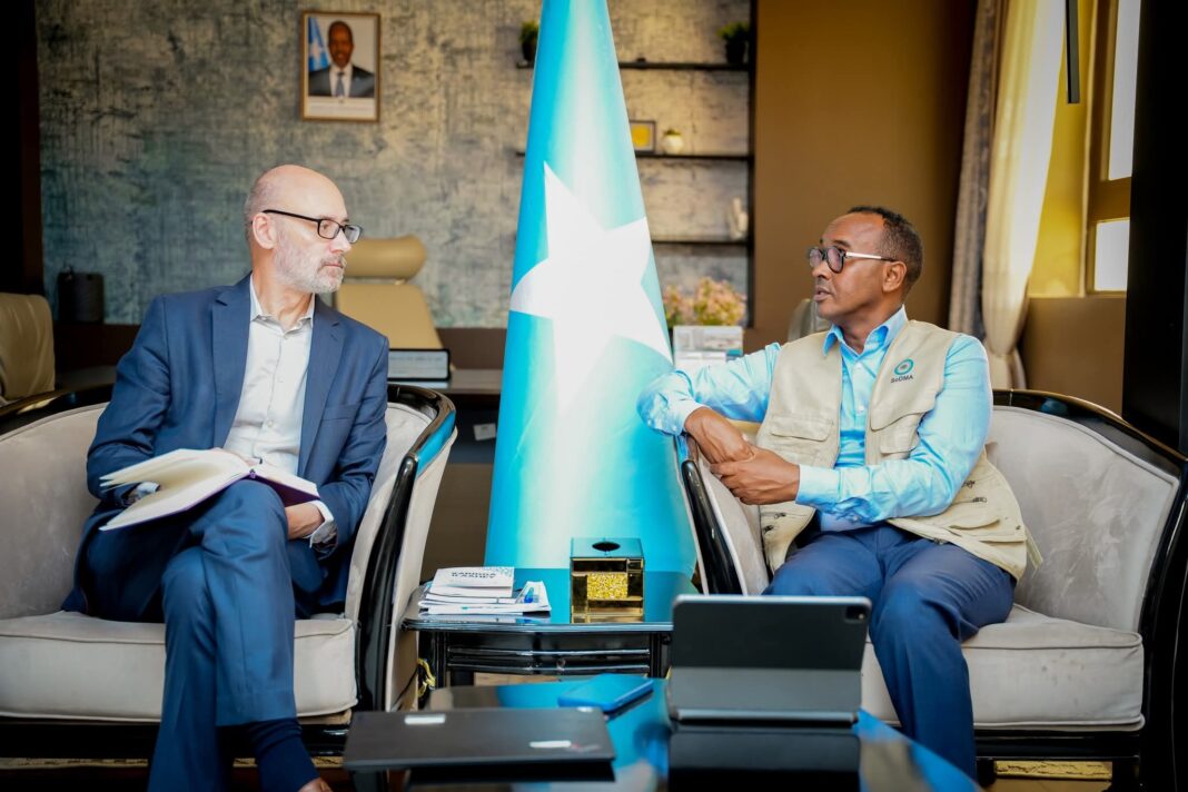 Somalia’s SODMA hosts UN Humanitarian Coordinator to accelerate Food Security and Disaster Preparedness Efforts