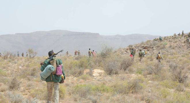 At least five Puntland soldiers killed in roadside bomb attack in calmiskaad mountains