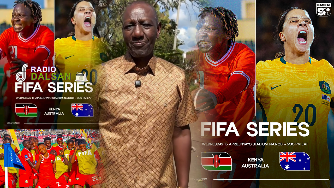 William Ruto oo Farriin Xamaasad leh u diray Harambee Starlets ka hor Kulanka Australia