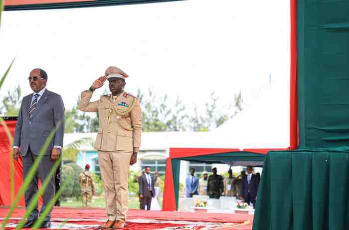 Somali President Launches New Military Facilities on Army's 66th Anniversary